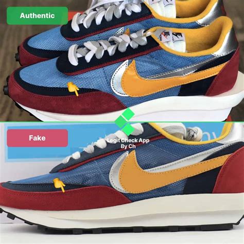 nike sacai waffle white real vs fake|nike sacai waffle price.